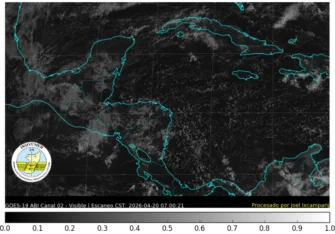 Nubosidad y lluvias persistirán en varias regiones del país