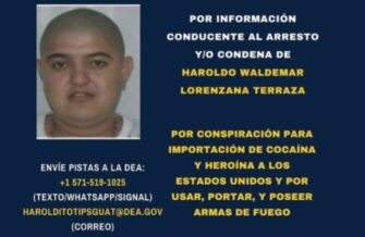 EE. UU. mantiene recompensa de hasta USD 5 millones por “haroldito”