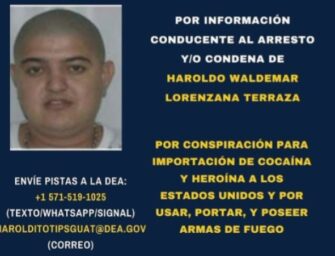 EE. UU. mantiene recompensa de hasta USD 5 millones por “haroldito”