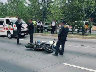 Abaten a presunto motoladrón tras balacera con la PNC en Mixco
