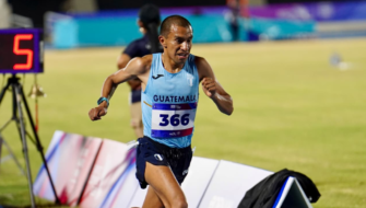 Alberto González conquista el bronce para Guatemala en los 10 mil metros