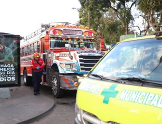 Piloto de bus muere tras ataque armado en zona 8 en Guatemala