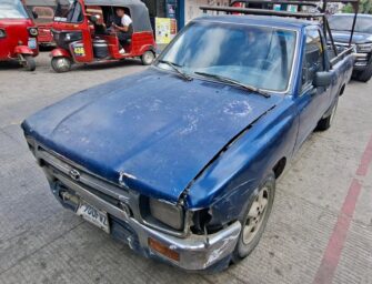 Capturan a hombre tras persecución por vehículo presuntamente hurtado