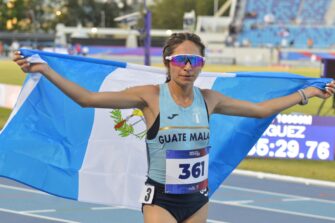 Viviana Aroche consigue la plata en Santo Domingo en 10 mil metros para la historia