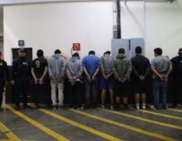 Ocho capturados y un menor remitido tras localizar dos furgones robados