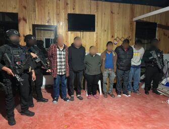 PNC desmantela laboratorio y captura a seis personas en Sacatepéquez