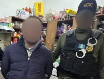 Capturan a alias “peludo”, requerido por cuatro delitos en Guatemala