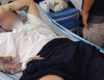 Investigan a dos hombres por abandonar cadáver envuelto en sábanas