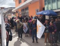Codeca marcha en varias rutas y ciudades de Guatemala este lunes
