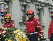Despiden a Juan Francisco Solórzano Foppa con homenaje en el Centro Histórico