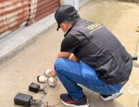 PNC retira seis cámaras clandestinas en San Pedro Ayampuc